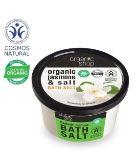 Sól do kąpieli - Jaśminowy kaszmir, 250 ml - Organic Shop